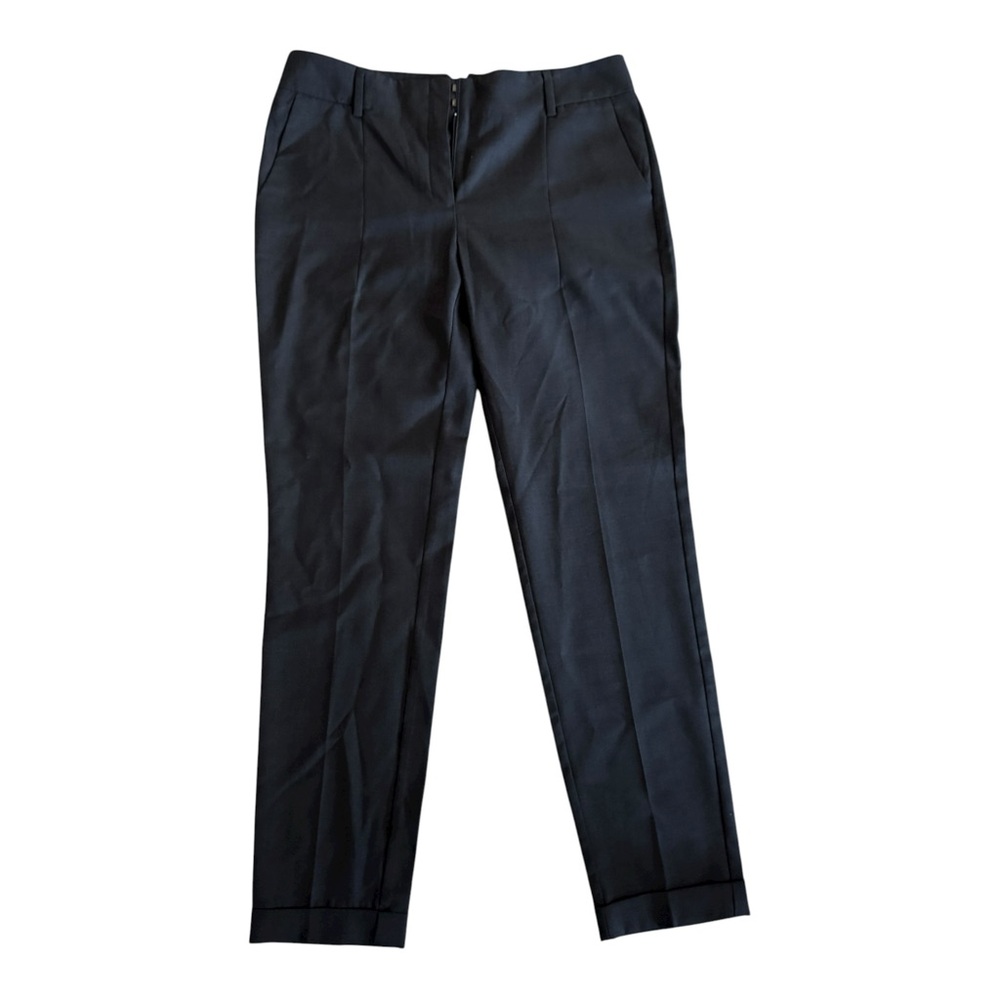 MANGO‎ Suit Women’s Black Dress Pants Trousers Size 4 (EUR 36) Slim Straight Leg